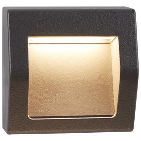 Ankle LED Outdoor Light - Dark Grey Aluminium, IP54