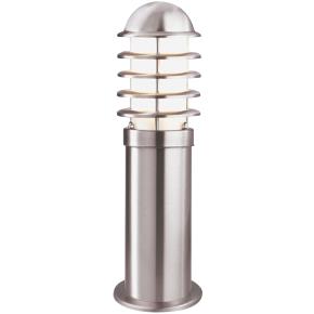 Louvre Outdoor Post-Stainless Steel & White Shade, IP44