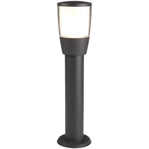 Tucson Outdoor Post - Aluminium, Grey & Polycarbonate IP44