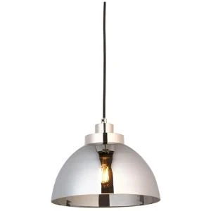 Caspa 1 Light Pendant Black Nickel