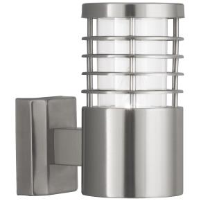 Louvre Outdoor Wall Bracket - Stainless Steel, IP44