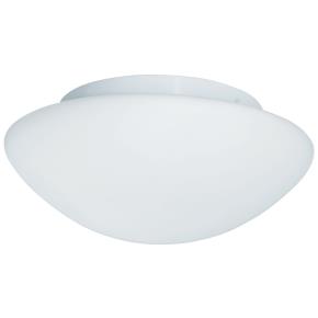 Tokyo Bathroom Ceiling Light - Metal & Opal Glass, IP44