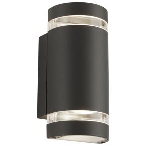 Sheffield LED Outdoor 2LT Light -Grey & Clear Diffuser, IP44