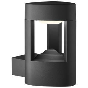 Michigan LED Outdoor Wall Light - Dark Grey Aluminium IP44