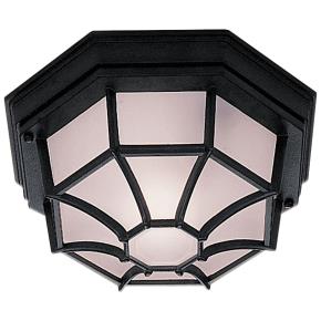 Vermont Flush Outdoor Light - Aluminium & Glass, IP44