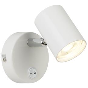 Rollo Spotlight - White Metal 