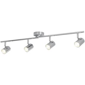 Rollo 4 Light Split Bar Spotlight - Chrome - Searchlight Electric