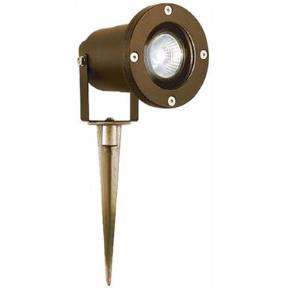 Spikey LED Outdoor Spike Light - Rust Brown, IP65