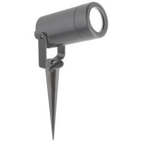 Spikey Outdoor Garden Spike - Grey Polycarbonate, IP44