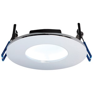 Saxby 69882 OrbitalPlus Downlight Polished Chrome IP65 9 Watt Cool  White