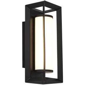 Chaplin LED Wall Light - Matt Black with Pull Switch, IP44