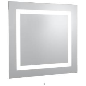 Bathroom LED Rectangular Mirror, IP44 | Searchlight Electric