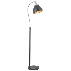 Endon 98753 Franklin Floor Light Pewter And Black