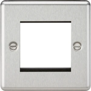  Knightsbridge CL2GBC 2G Modular Faceplate - Brushed Chrome