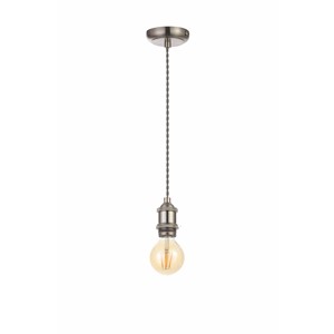 Forum INL-27988-SNIC Satin Nickel Cable Set With Grey Twisted Cable