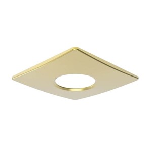 Kosnic MAUBZ-SBAS Down Light Polished Brass Bezel for MAU06PL Downlight